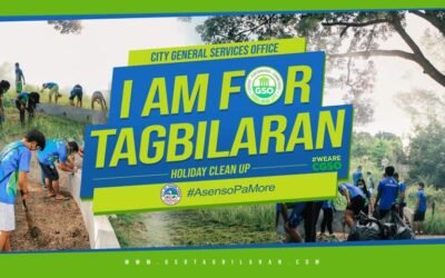 I am for a Clean Tagbilaran” at Tagbilaran City Friendship Park.