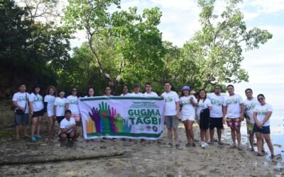 I am for mother nature” mangrove planting and coastal clean-up at Katilano Beach, Ubujan