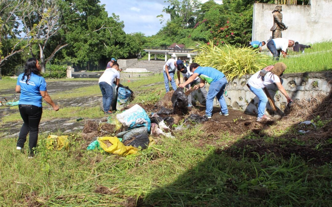 I am for heritage and tourism” clean-up at the Tagbilaran City Friendship Park