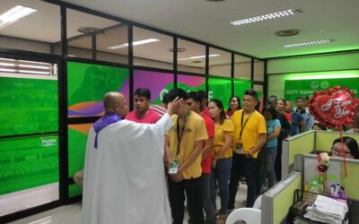 Ash Wednesday Holy  Mass at the CGSO on February 14, 2024.