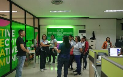 A warm welcome to the Danao City Department Heads and personnel from the Investment and Promotions Center.