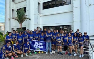 The Blue Team, composed of employees from the City General Services Office, Solid Waste Management Office, and Tagbilaran City Waterworks System, proudly joined the parade and participated in the opening of the Tagbilaran City Hall Inter-Departmental League 2024 at the Saulog Gym.