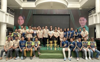 Blue Team, composed of the City General Services Office, Solid Waste Management Office, and Tagbilaran City Waterworks System, for reigning supreme in the Tagbilaran City Hall Inter-Departmental League 2024.