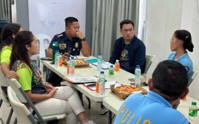 CGSO Head Chris John Rener Torralba, Ph.D and CGSO key personnel met with the new Chief of Police of Tagbilaran City.