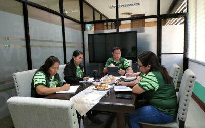 Division Heads Gather for Meeting on Ongoing Projects and Future Initiatives.