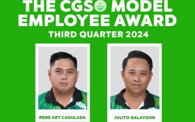 Meet the Nominees for the CGSO Model Employee Award for the Third Quarter of 2024.