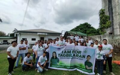 “I am for a Clean Tagbilaran” at the City Hall Compound