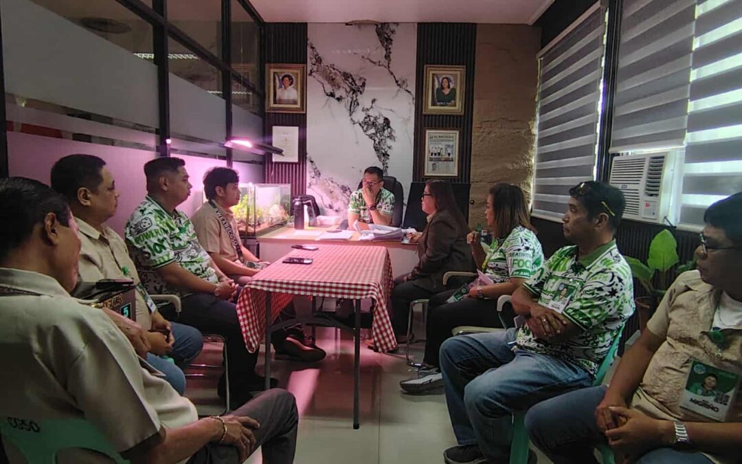 Dr. Torralba Continues Assessment and Coaching with Admin Records Section