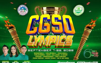 GAME ON!  CGSOLYMPICS 2026 !